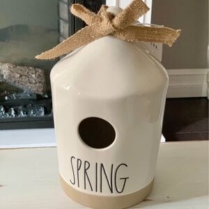 Rae Dunn Spring Birdhouse